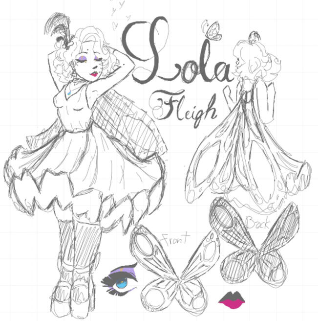 "Character design: Lola Fleigh"
