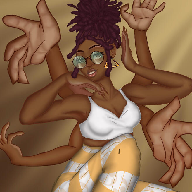 "Golden Hour" Showpiece